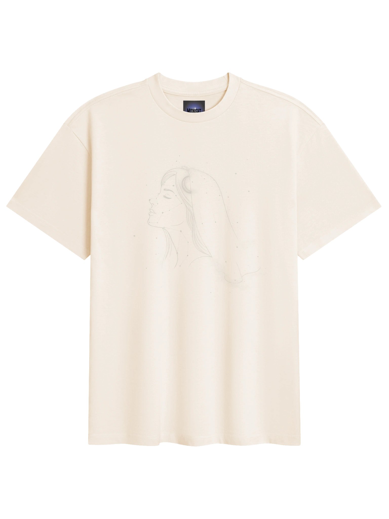 Lunar Veil // Celestial Portrait Heavyweight Box Tee product image (19)