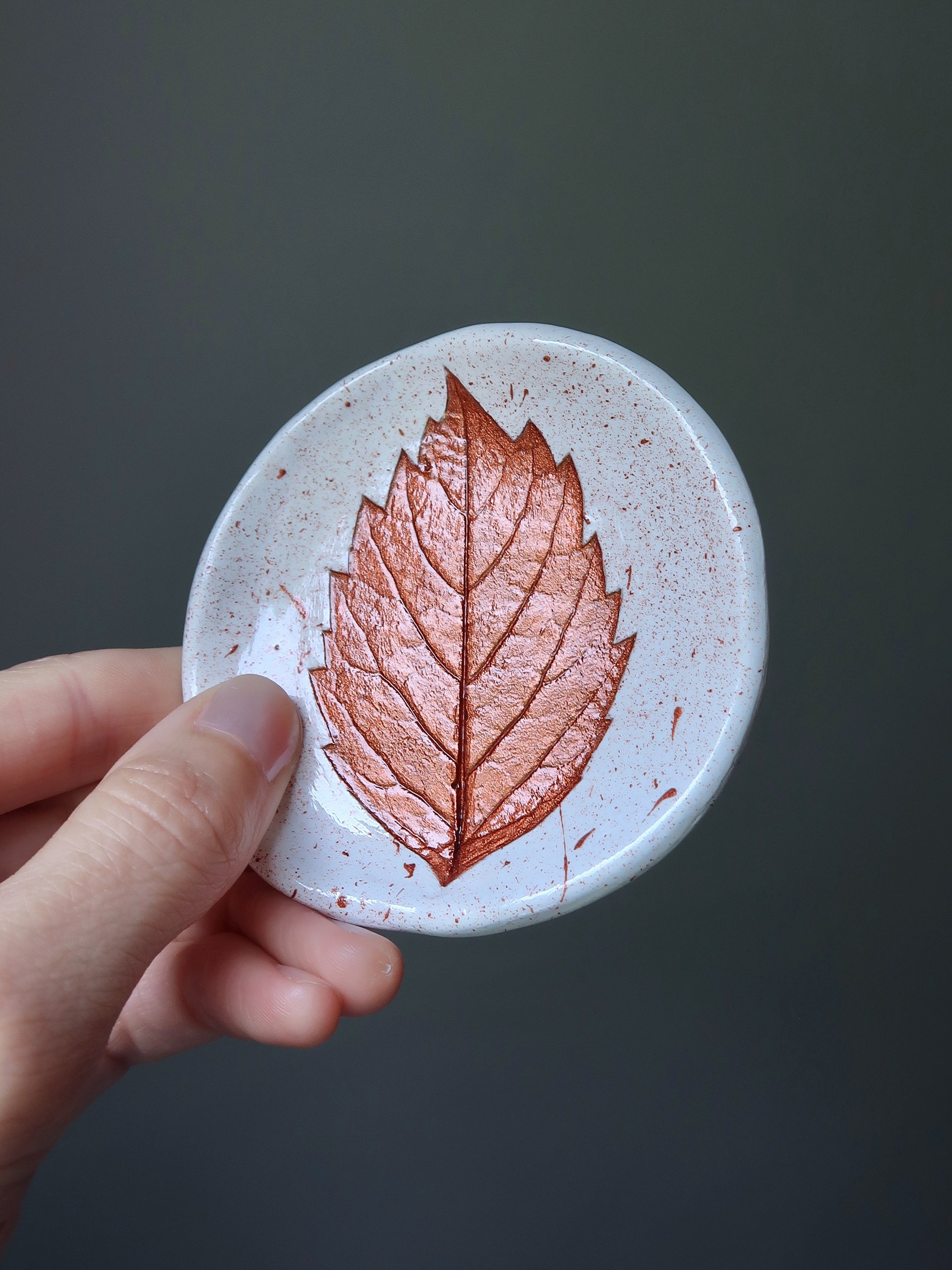 Copper Leaf - Trinket Dish product image (5)