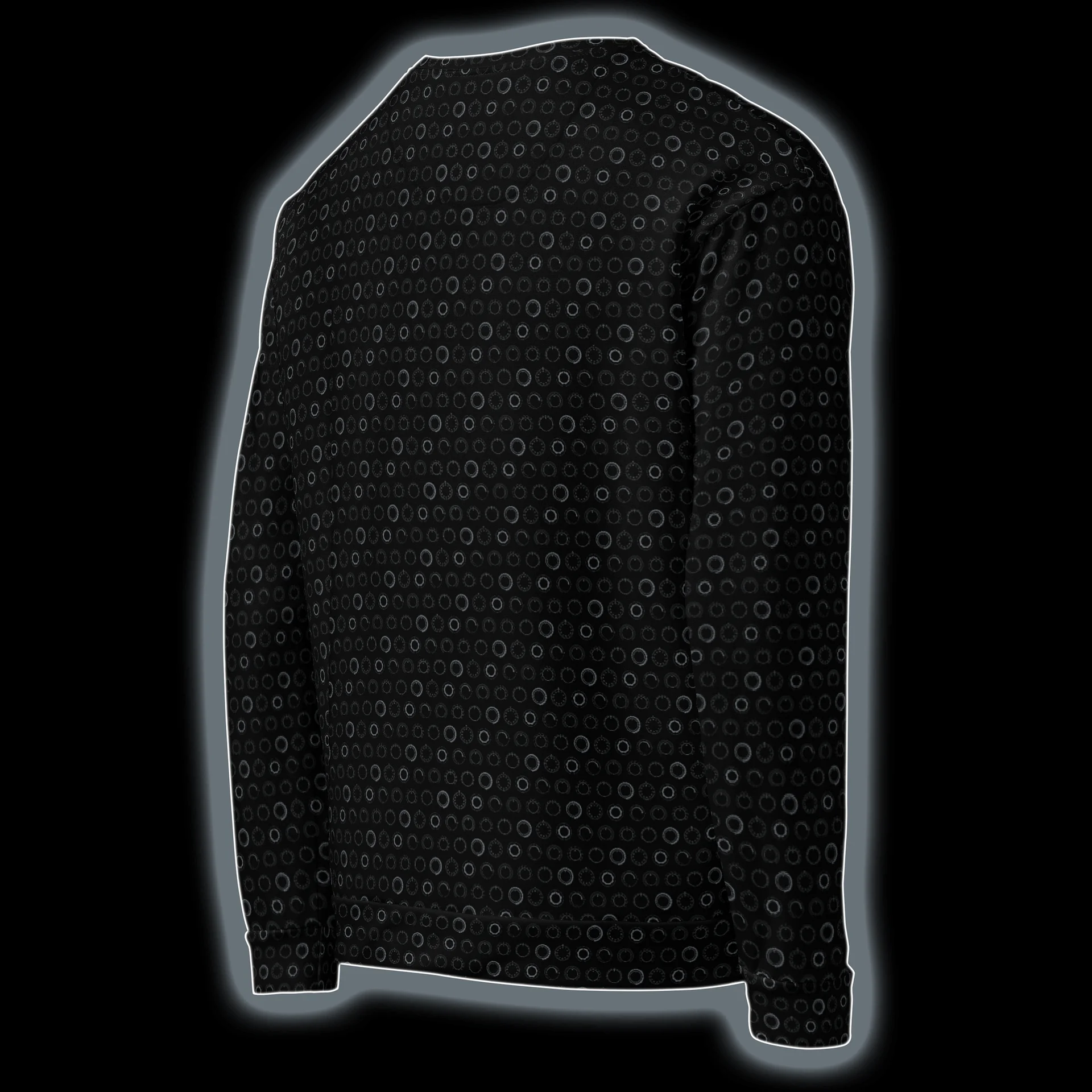 Synthesis Controls Sweatshirt - (7 Modular Synth Dials) MERCURY product image (4)