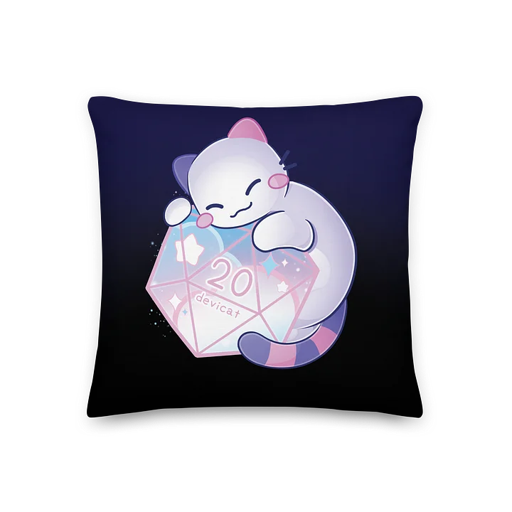 CandiCat D20 2026 Pillow product image (1)