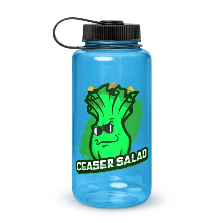 Blue Plastic Water Bottle product image (1)