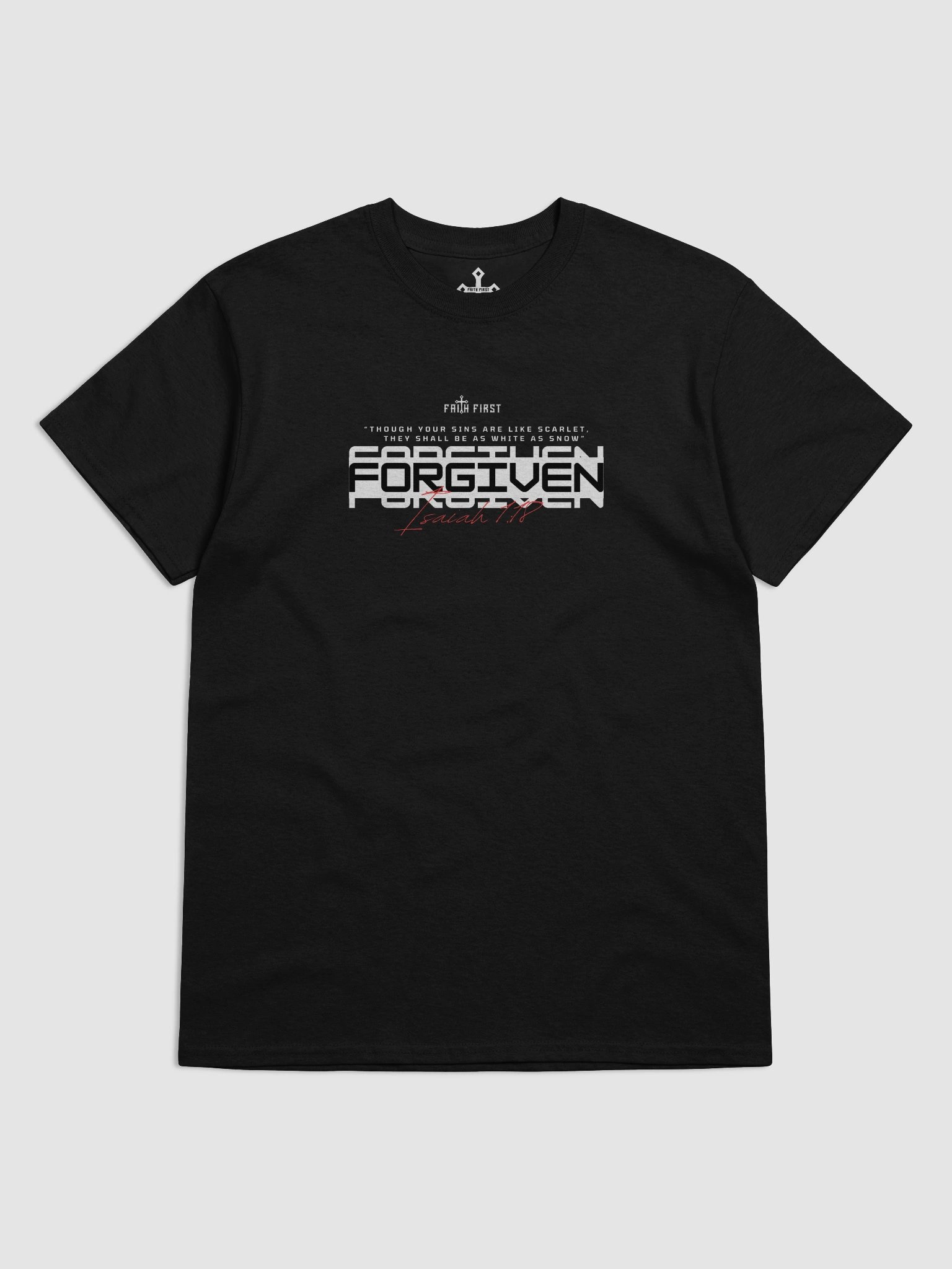 Isaiah 1:18 - Forgiven Unisex T-Shirt product image (6)