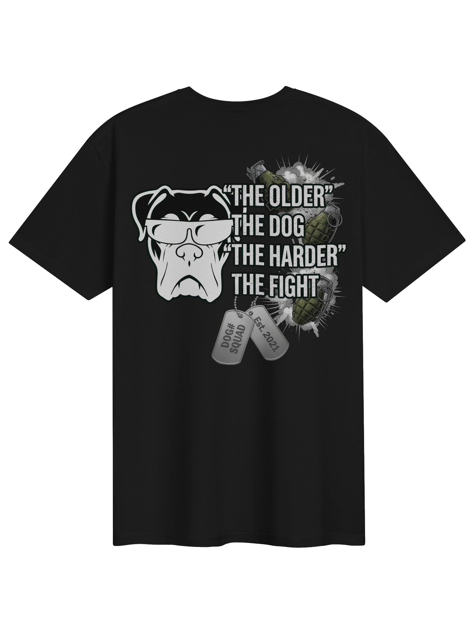 The older the dog the harder the fight - V3 product image (1)