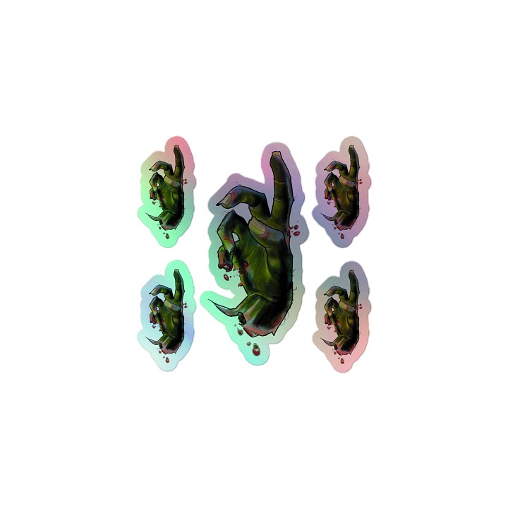 THIS! - Kiss-Cut Holographic Sticker Sheet product image (1)