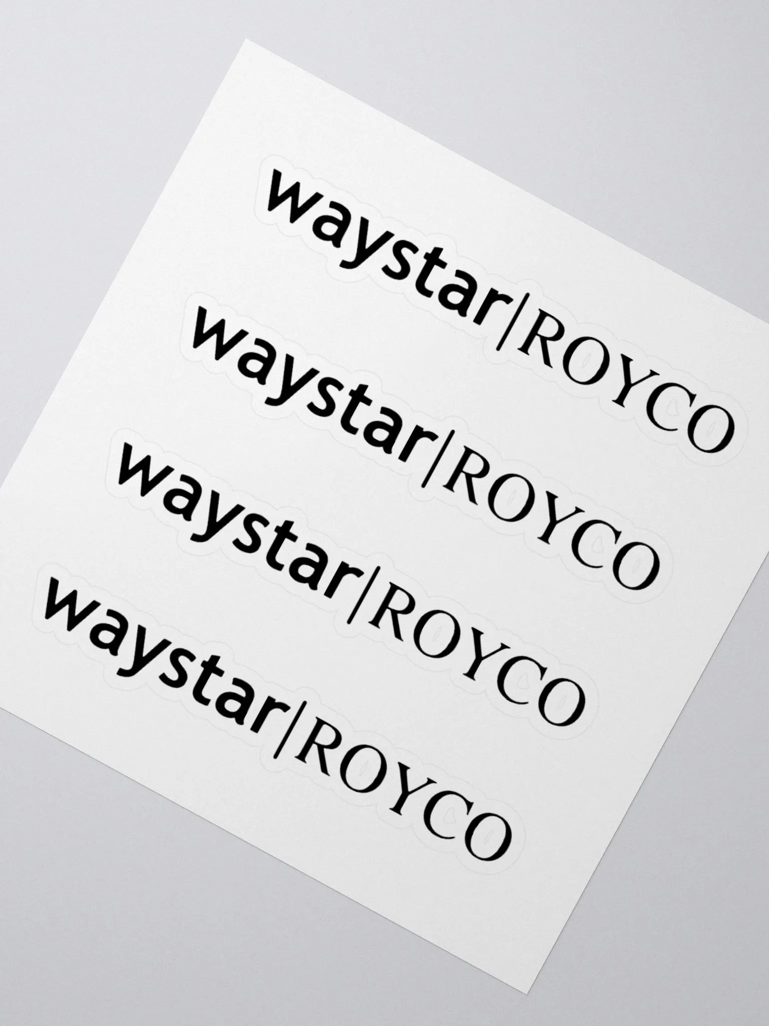 Waystar Royco Kiss-Cut Stickers product image (2)