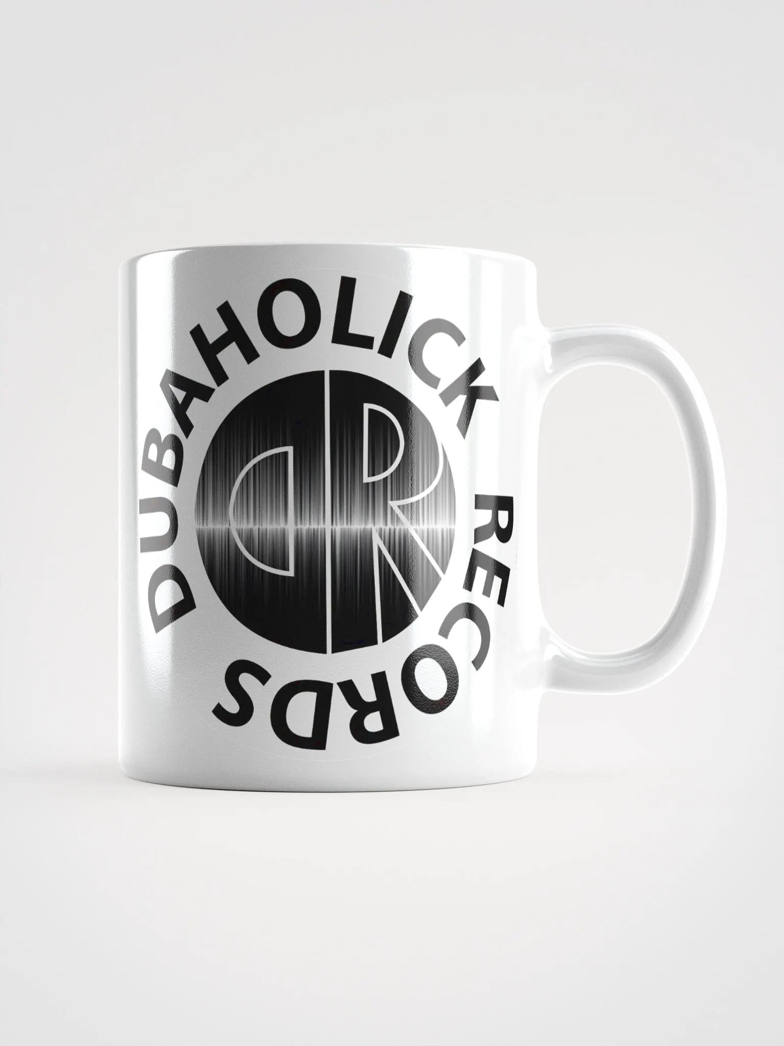 DR Circle White Glossy Mug product image (18)