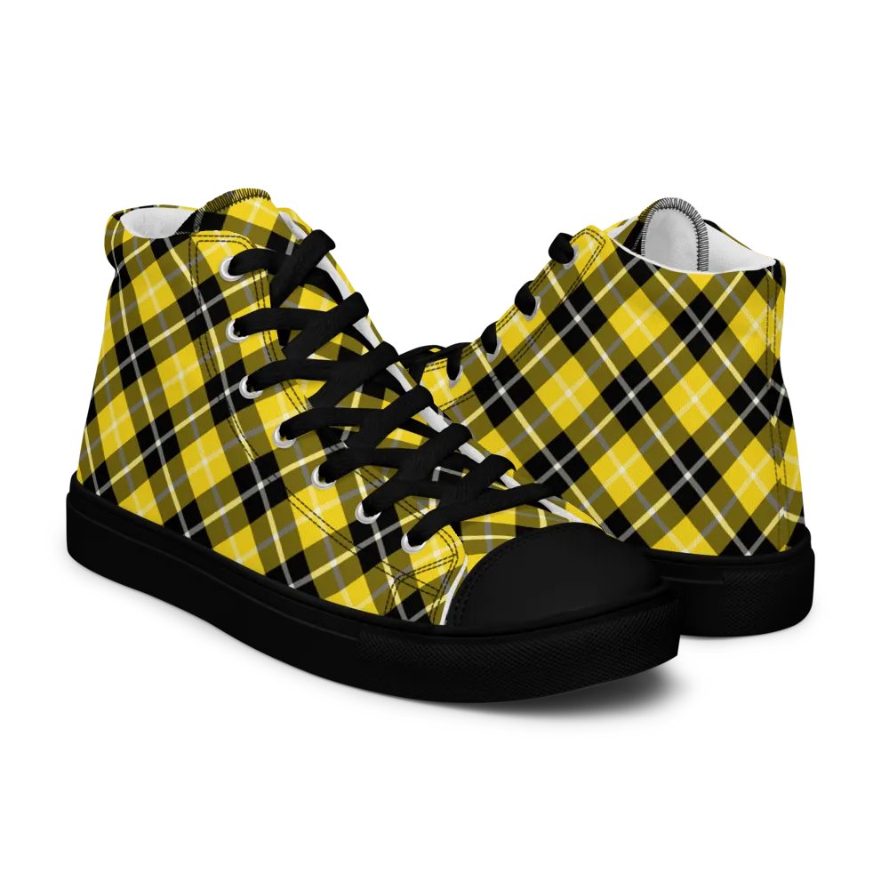 Barclay Tartan Men's High Top Shoes product image (7)
