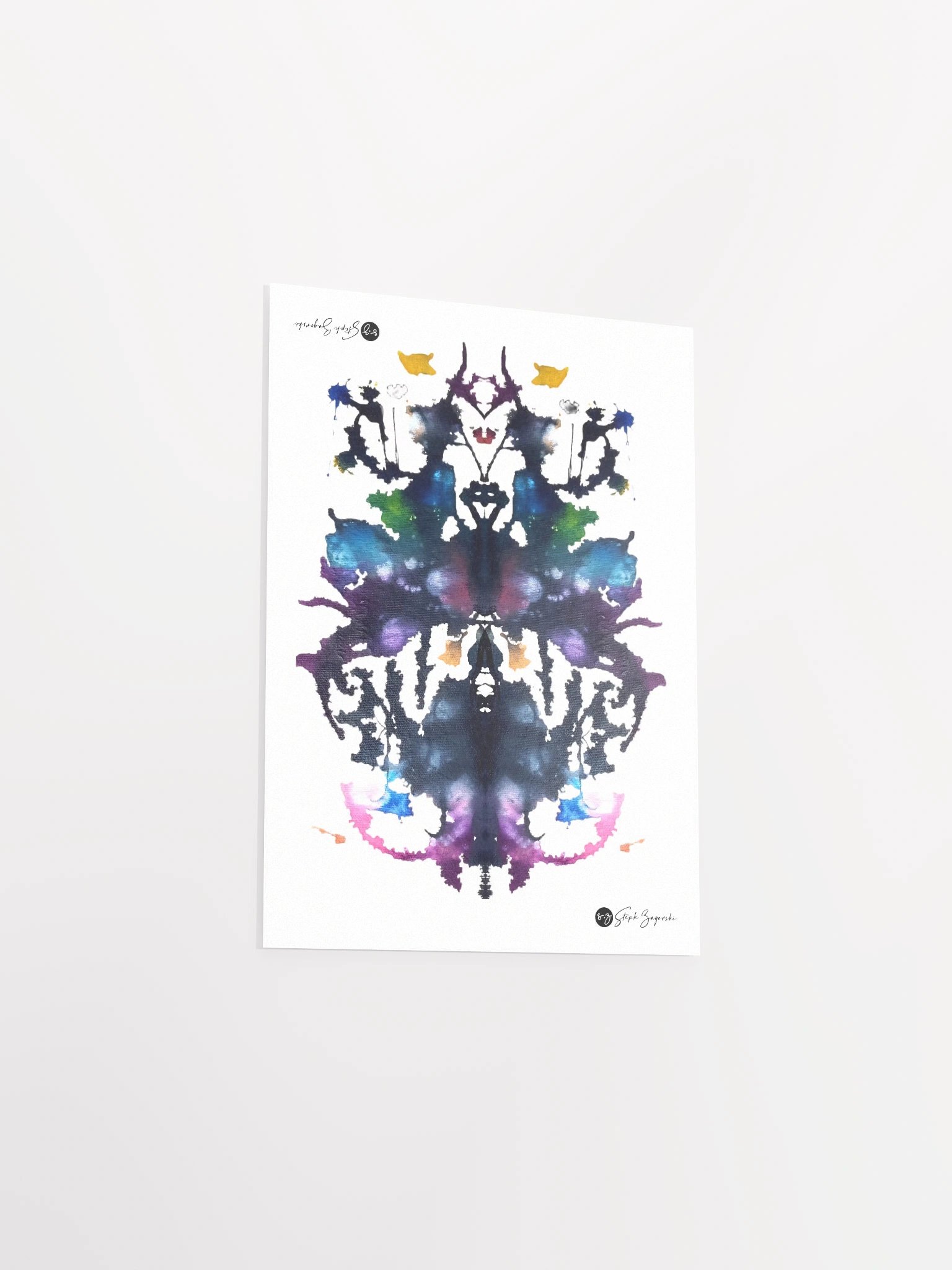 WANDER WONDERLAND | Acid 4 Squares | Inkblot Print product image (3)
