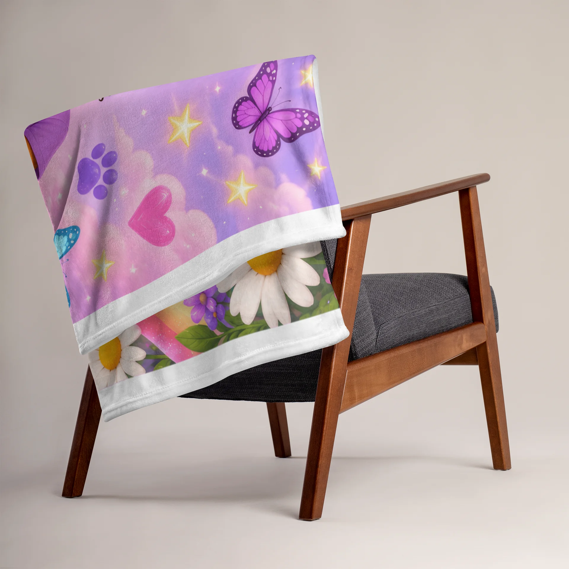 Kenni, Maddi & Biscuit Rainbow Adventure Throw product image (2)