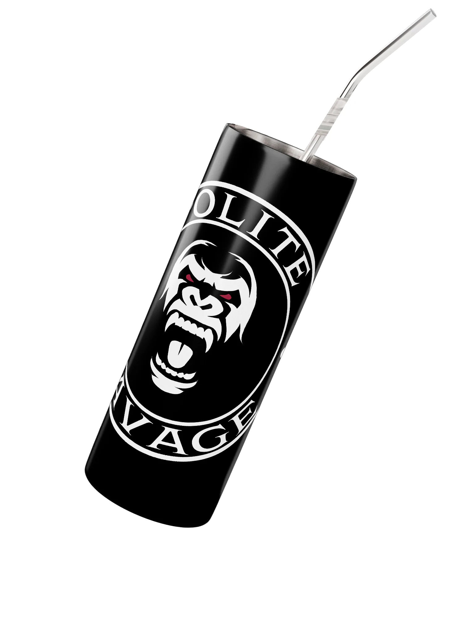 Polite Savage Water Bottle (Take Yo Azz for a Walk ) product image (2)