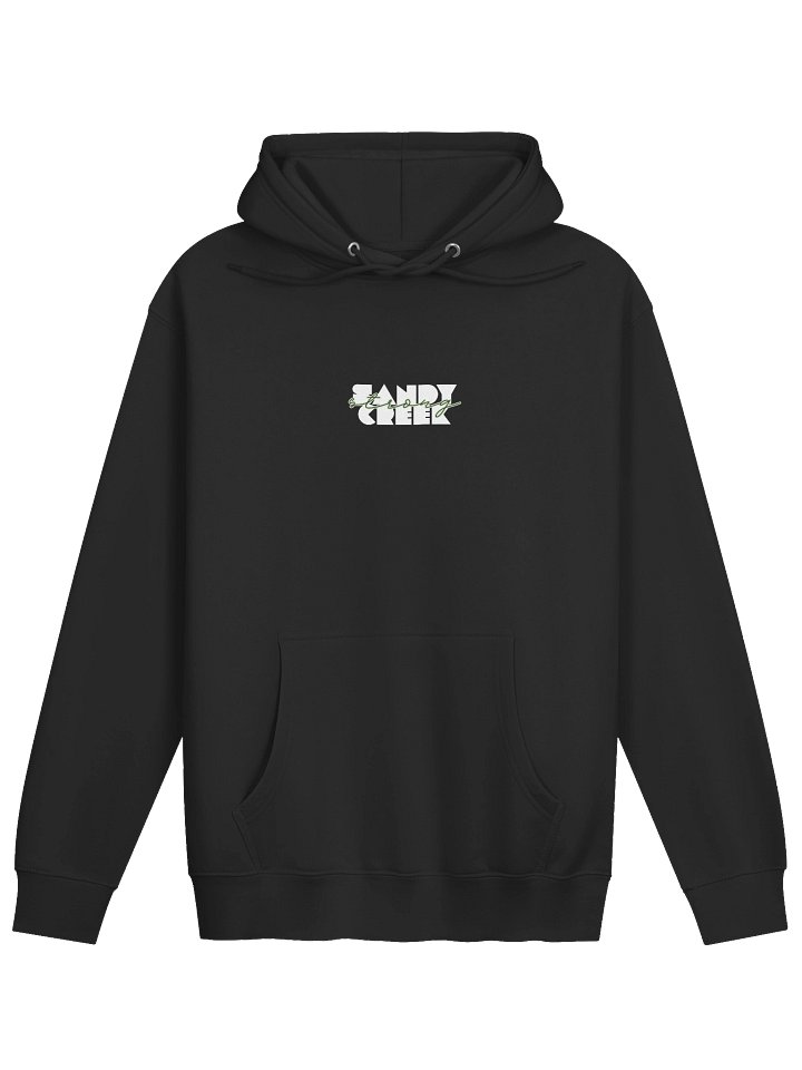 White Logo Sandy Creek Strong Script Premium Hoodie product image (3)