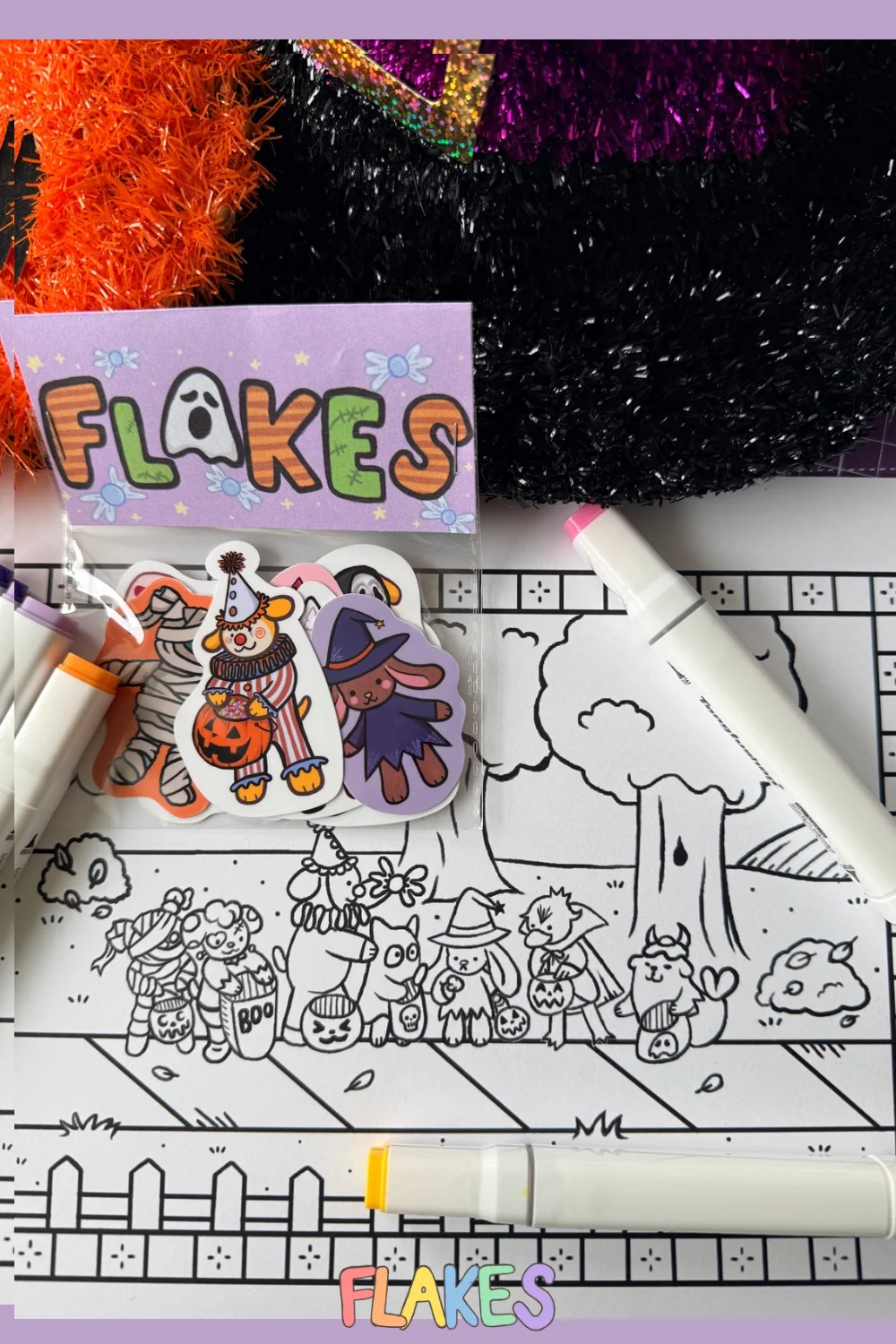Candy Beans | Limited Edition Halloween Sticker Pack & Coloring Sheet product image (1)