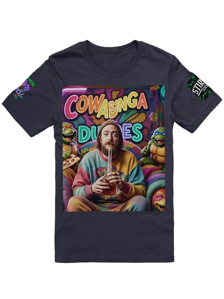 Cowabinga Turtles Smoke T-Shirt product image (3)