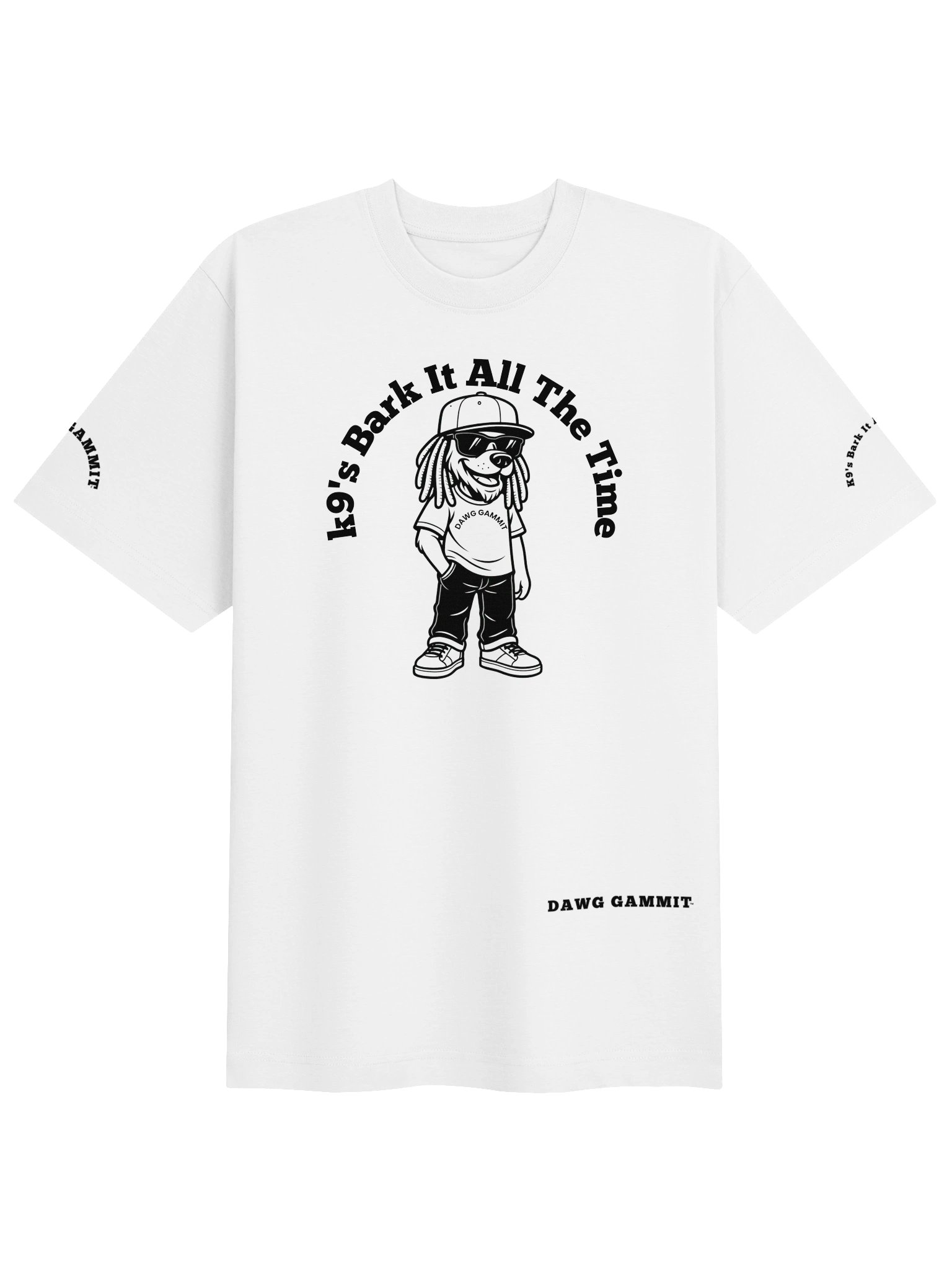 DAWG GAMMIT™ Rasta Dawg Heavy T-shirt product image (1)