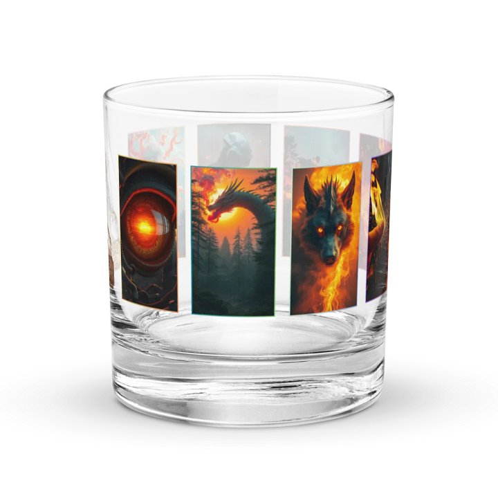 Fireborn Muse: Celestial Goddess Collector’s Glass product image (2)