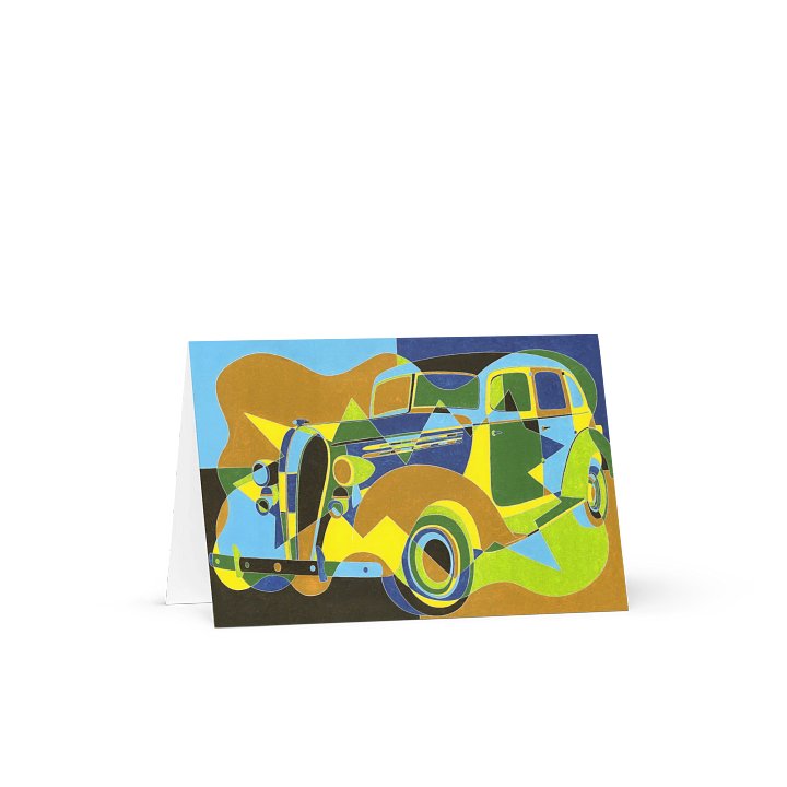 Will & Nellie's Ride ('36 Hudson Terraplane) Greeting Card product image (2)
