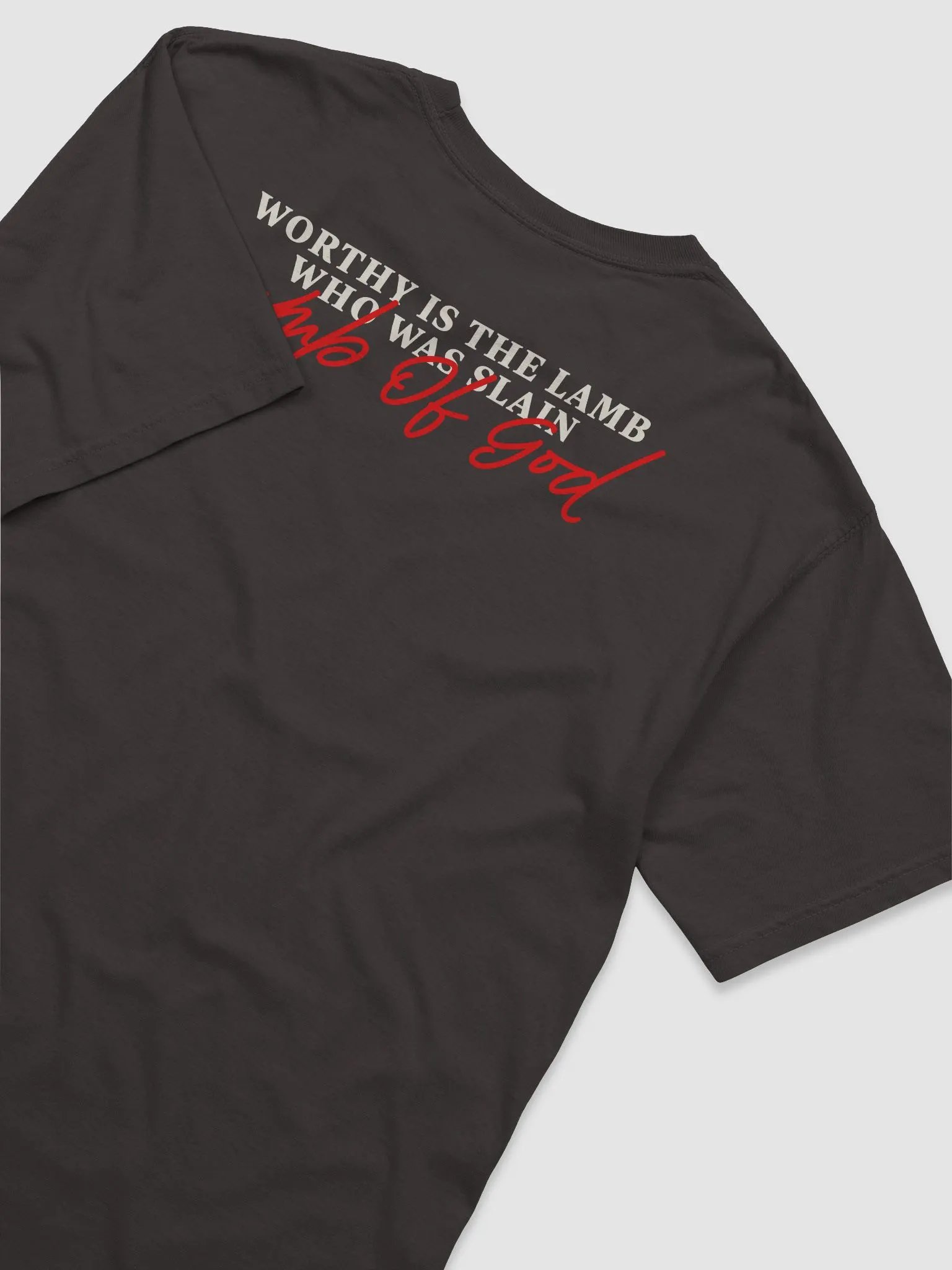 'Lamb of God' graphite combo tshirt product image (3)