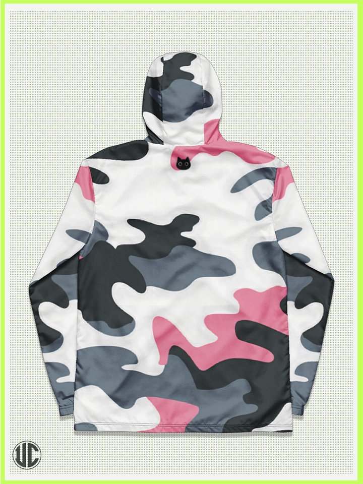 Bubblegum Pink Camo Windbreaker product image (2)