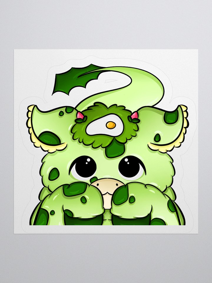 "Peekin' Bud" Sticker product image (2)