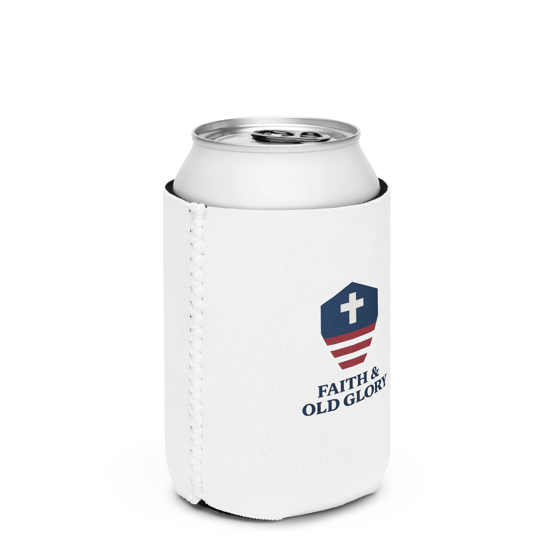 Faith & Old Glory Can Cooler product image (3)
