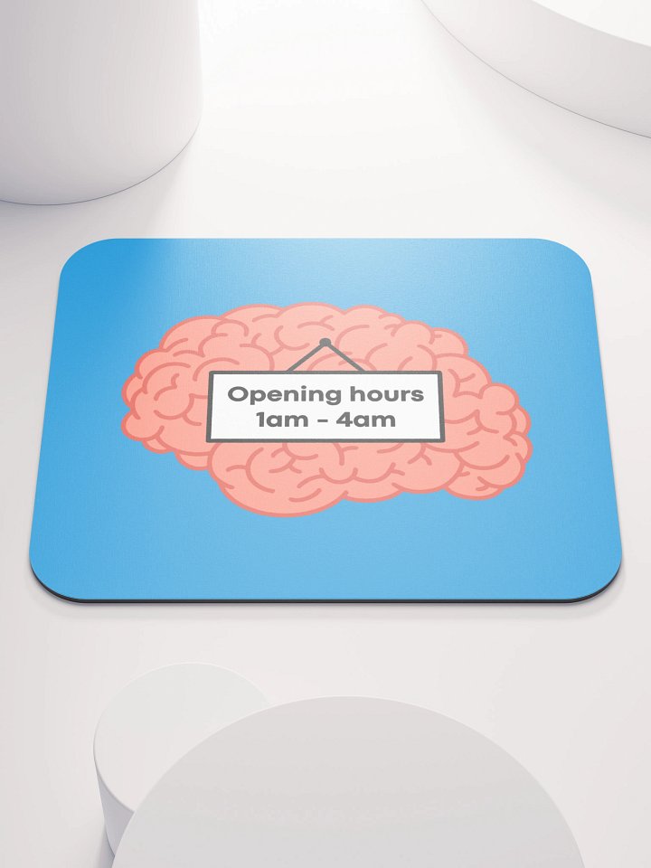 Twonks Brain Mousepad product image (1)