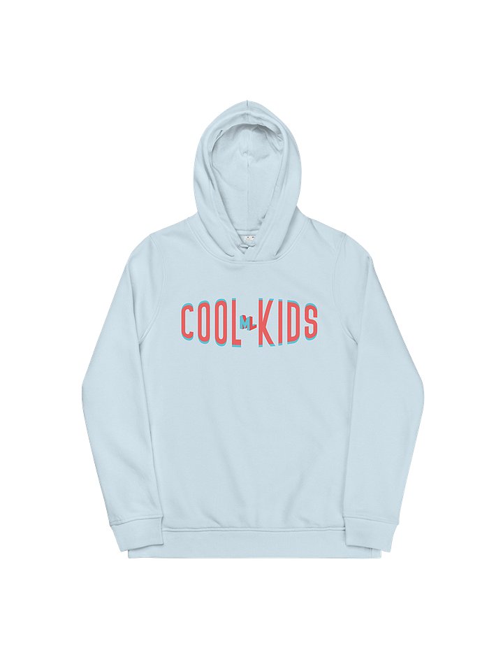 Embroidered Cool Kids - Fitted Eco Hoodie product image (1)
