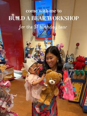 @Build-A-Bear Workshop thanks for the birthday bear memories ! Fun way to celebrate part of my baby girl’s birthday! 
