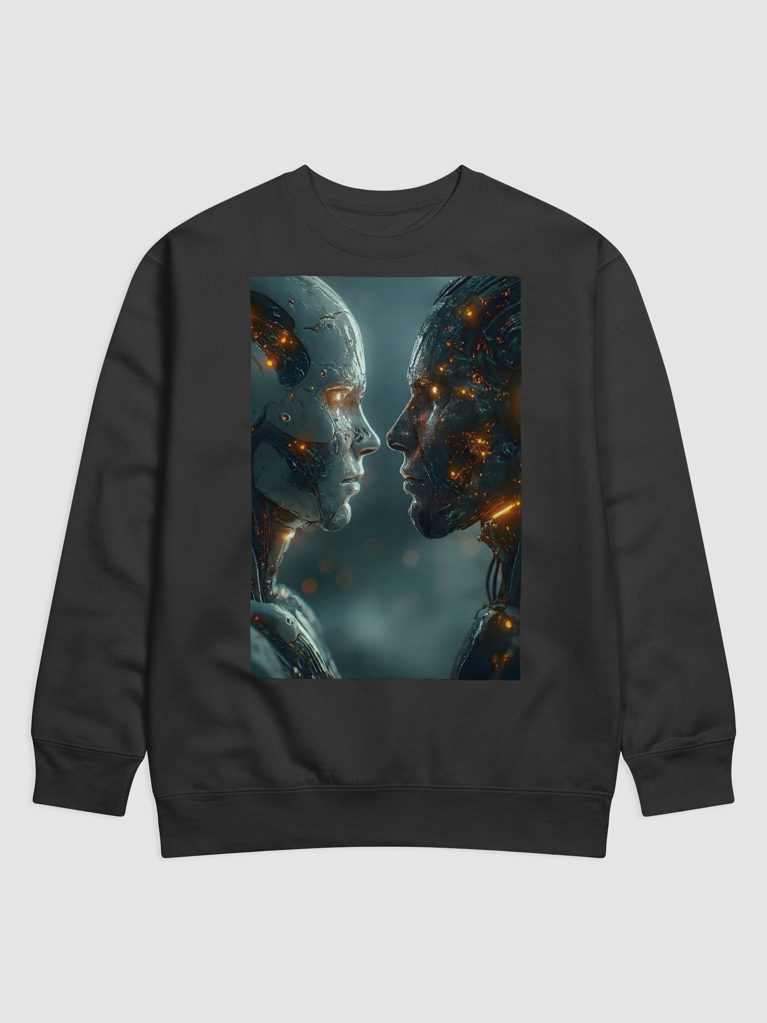 Cybernetic Showdown Premium Sweatshirt product image (1)