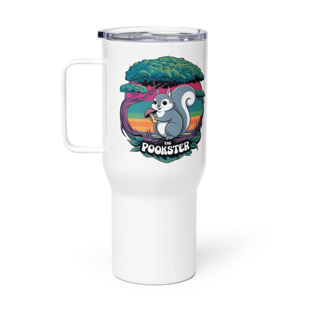 Sunset Squirrel Travel Mug product image (1)