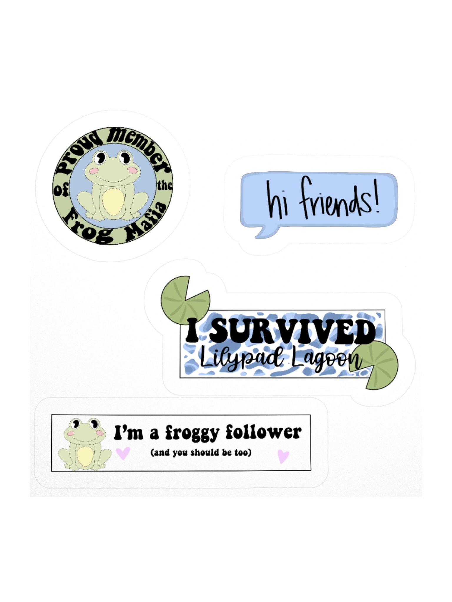 Frog Mafia Sticker Bundle product image (2)