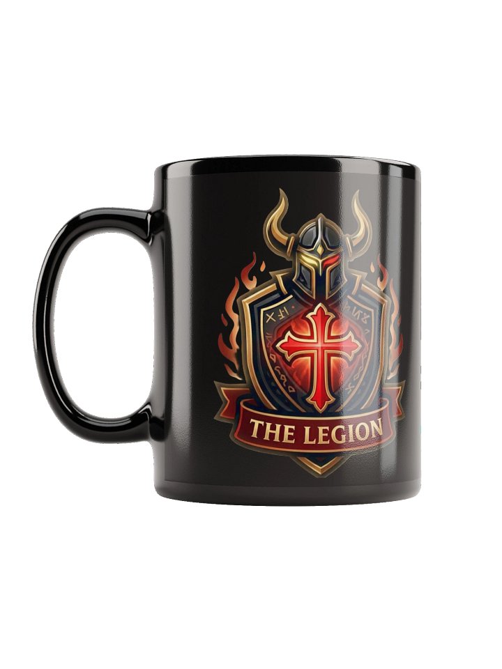The Legion Alliance Black Mug product image (1)