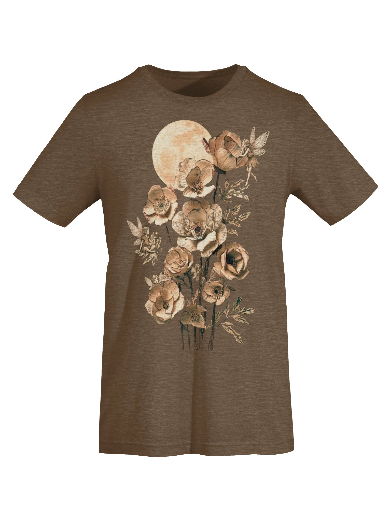Find the Fairies Shirt, Hidden Fairy Garden Tee, Fantasy Floral Graphic product image (6)