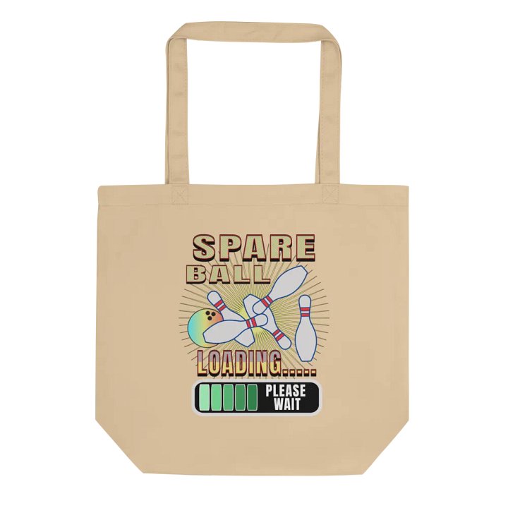 Spare Ball Bowling Fun Loading Tote Bag product image (1)