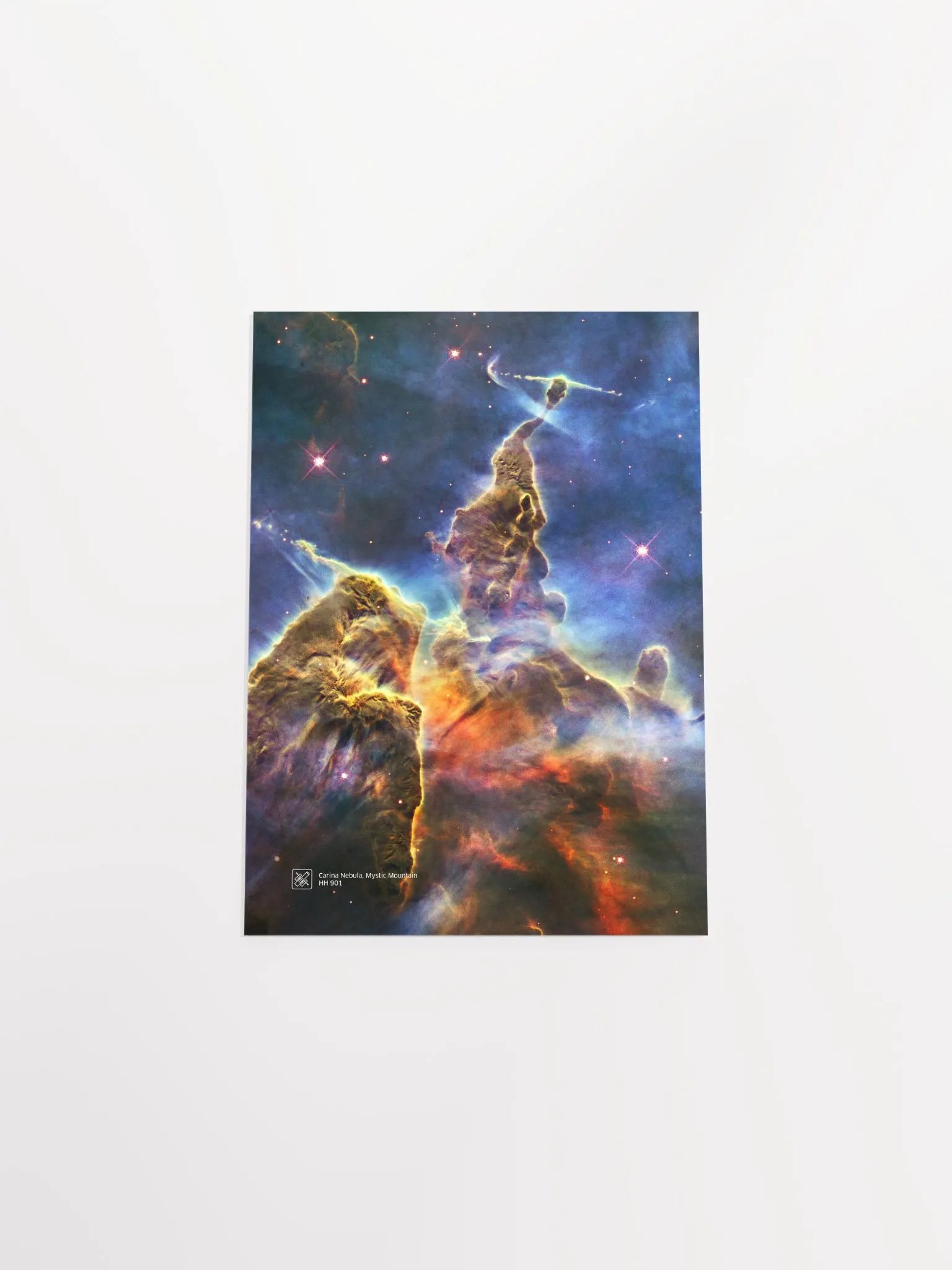 Carina Nebula, Mystic Mountain. HH 901, NASA Hubble Space Telescope — Hi-Res Space poster, science poster, space photo product image (9)
