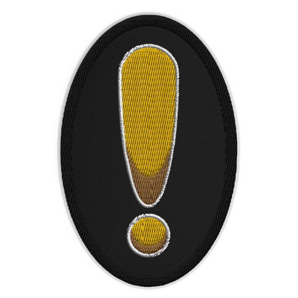 Quest Mark Embroidered Patch product image (1)