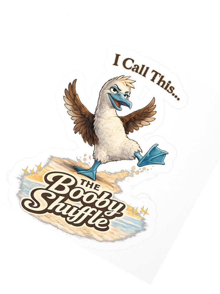 The Booby Shuffle Sticker product image (2)