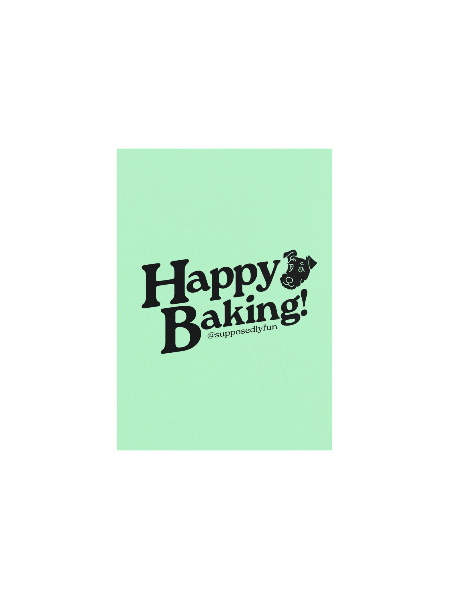 Happy Baking Poster product image (2)