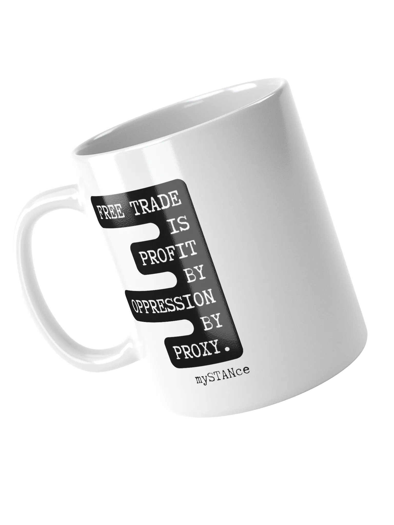 Free Trade is Profit by Oppression by Proxy Mug product image (9)