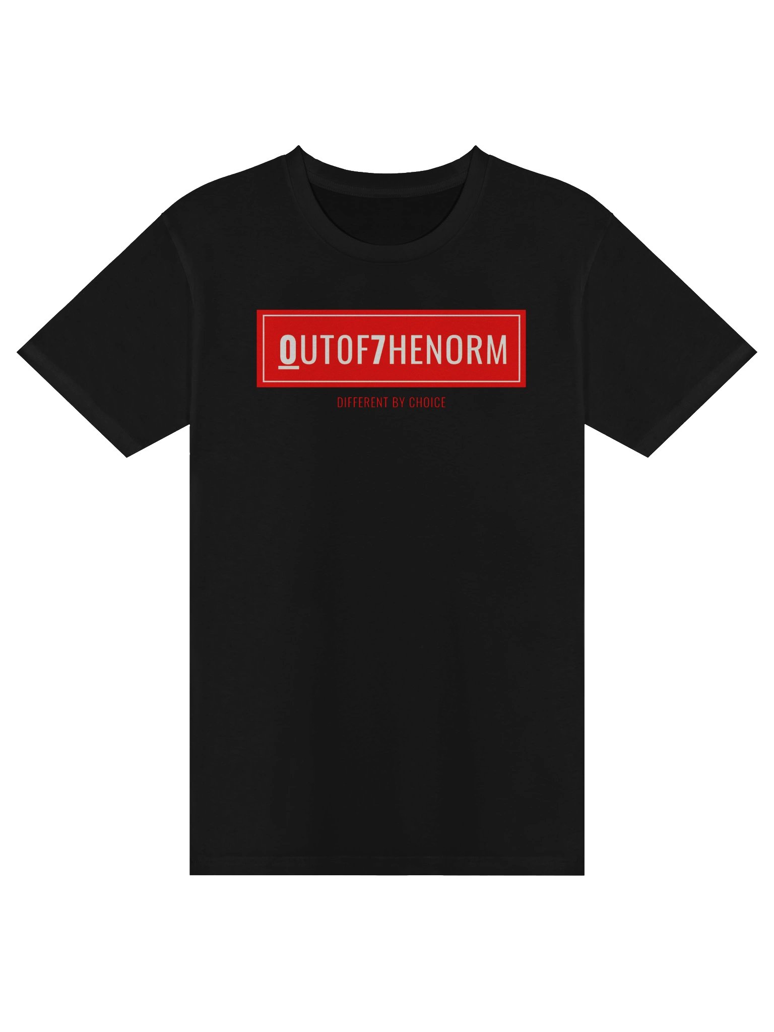 Black T-shirt product image (1)