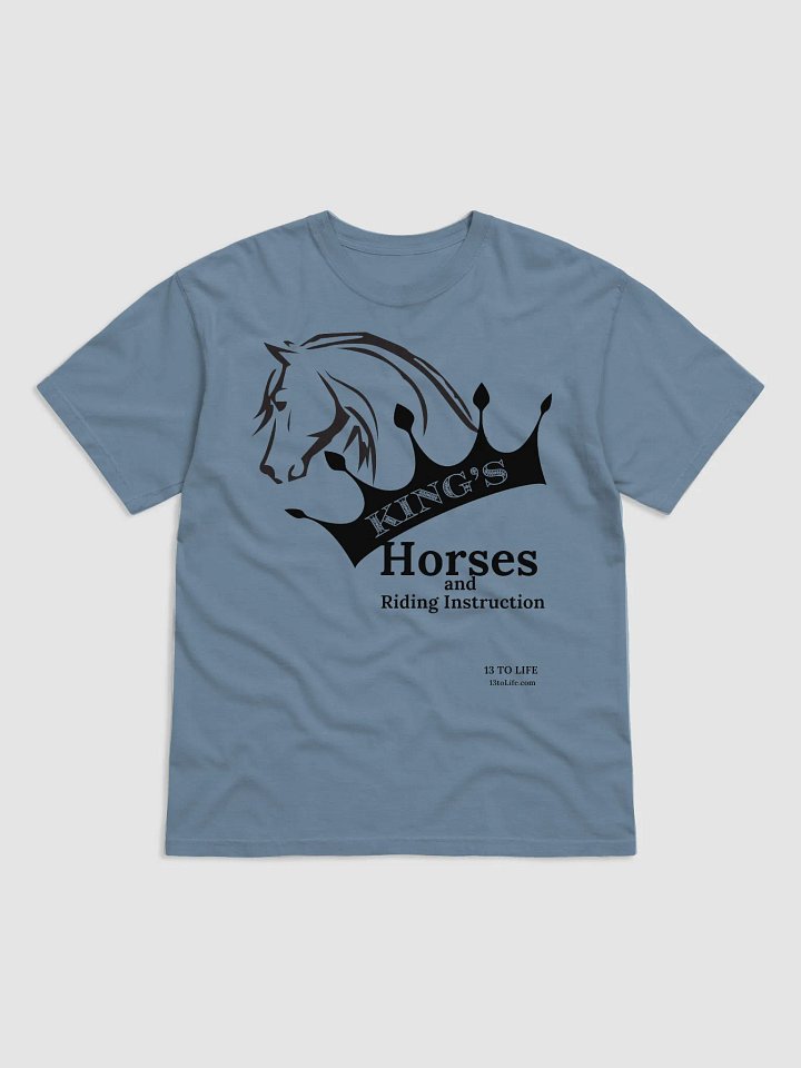 13 TO LIFE series King's Horses and Riding Instruction T-Shirt product image (1)