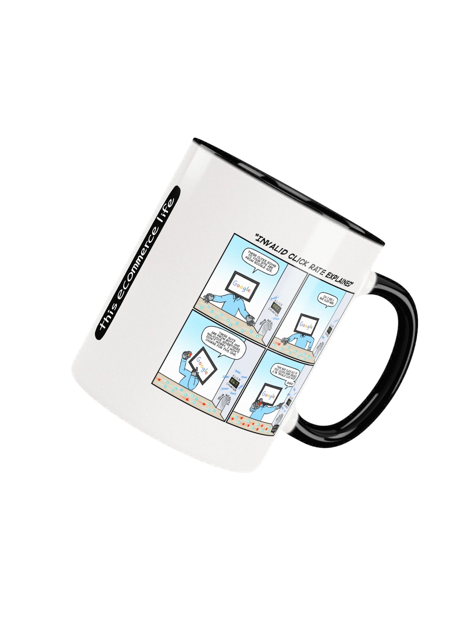 "Invalid click rate explained" mug product image (7)