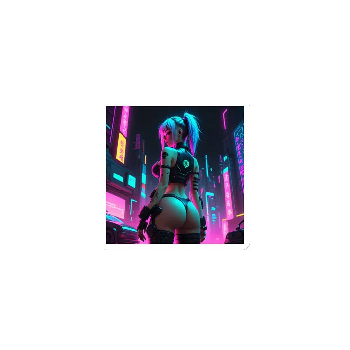 Neon Cyberpunk Magnets product image (1)