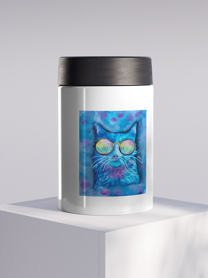 Willa The Wonder Cat - Stainless Steel Koozie product image (1)