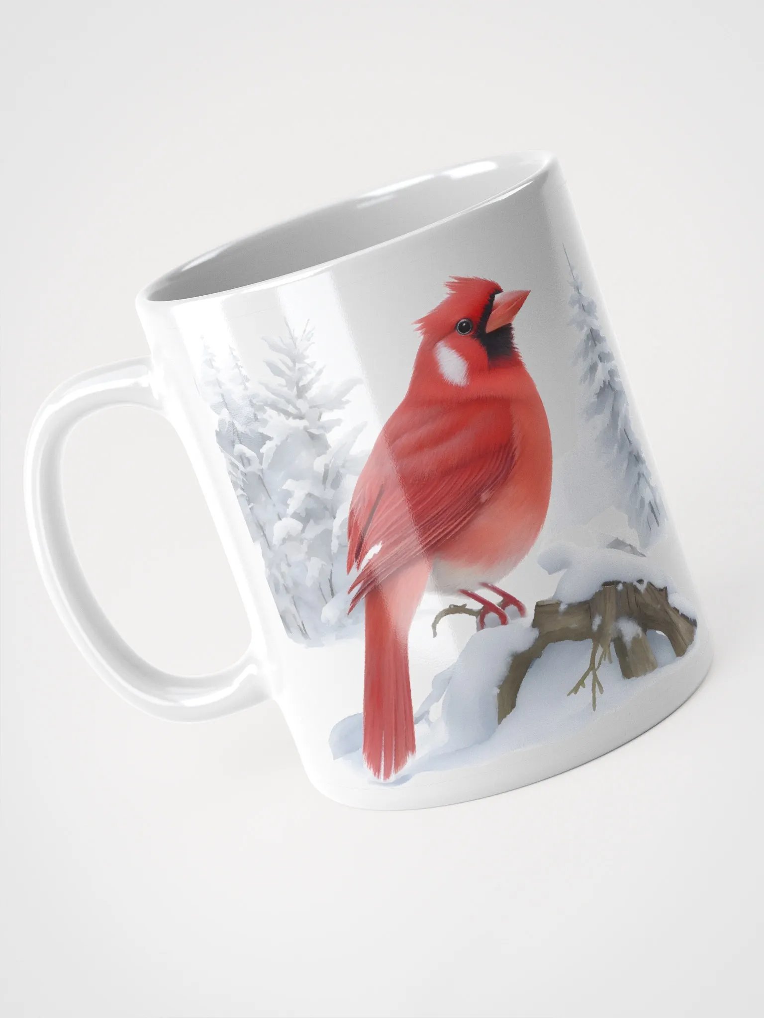 Winter Cardinal Symphony Mug product image (6)