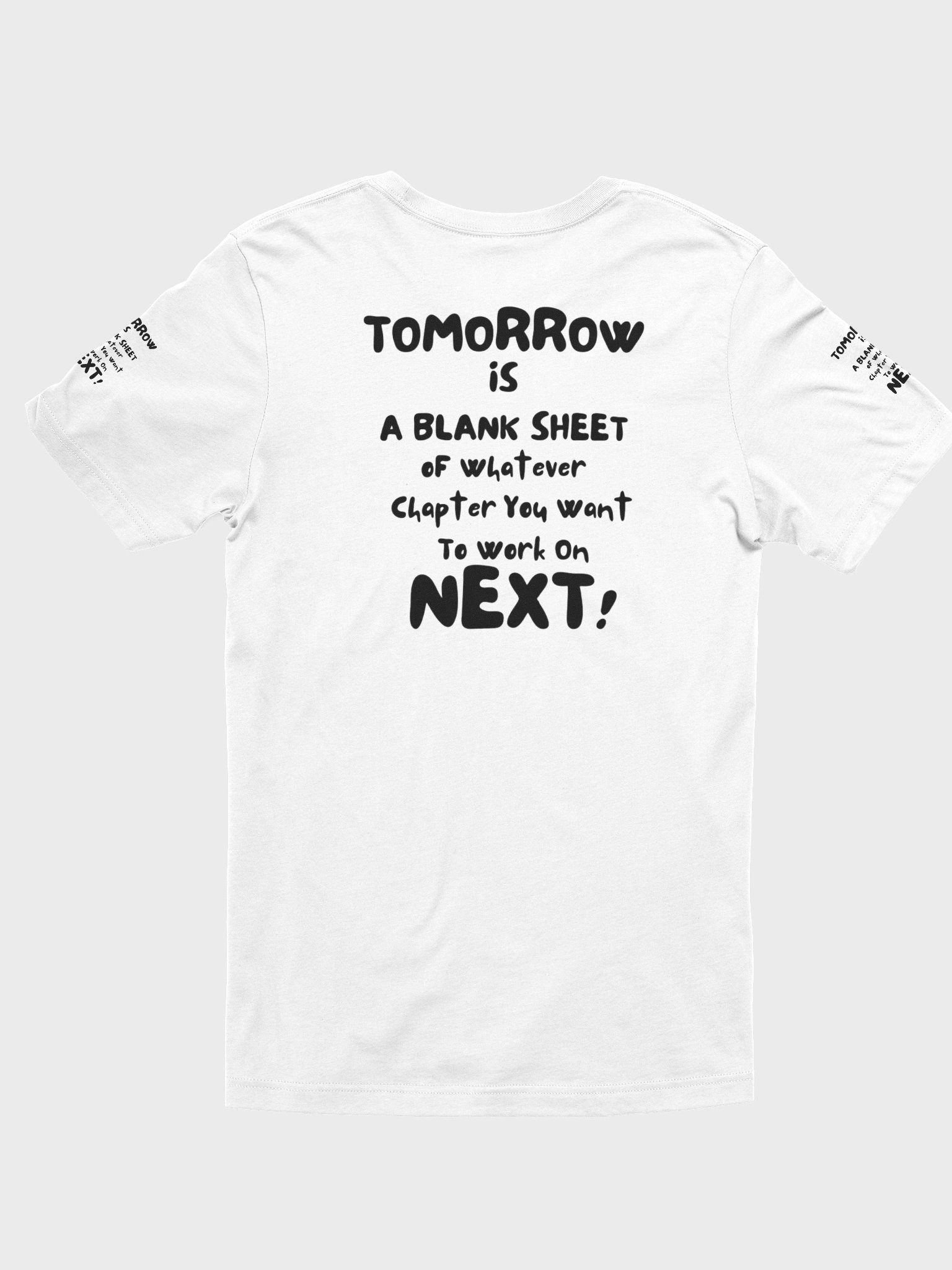 Blank Sheet Motivation T-Shirt product image (2)