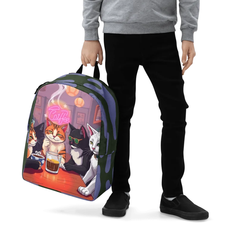 Minimalist Backpack -The Meowcha Club product image (5)