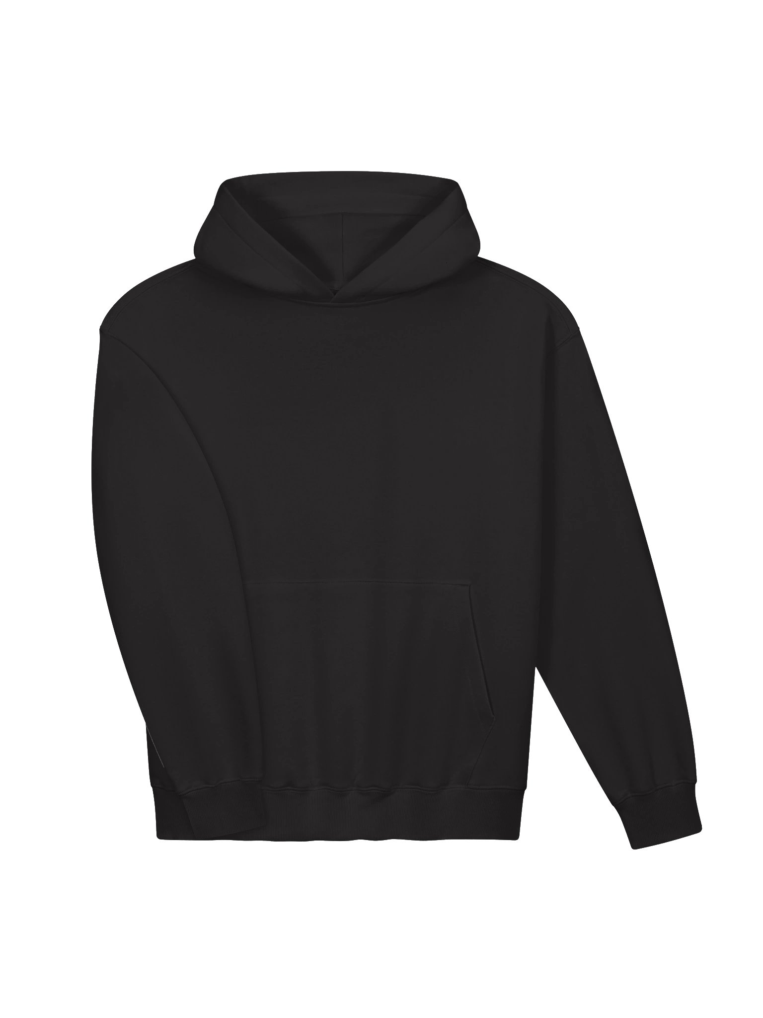 Dyerwave Text Heavyweight Black Hoodie product image (3)