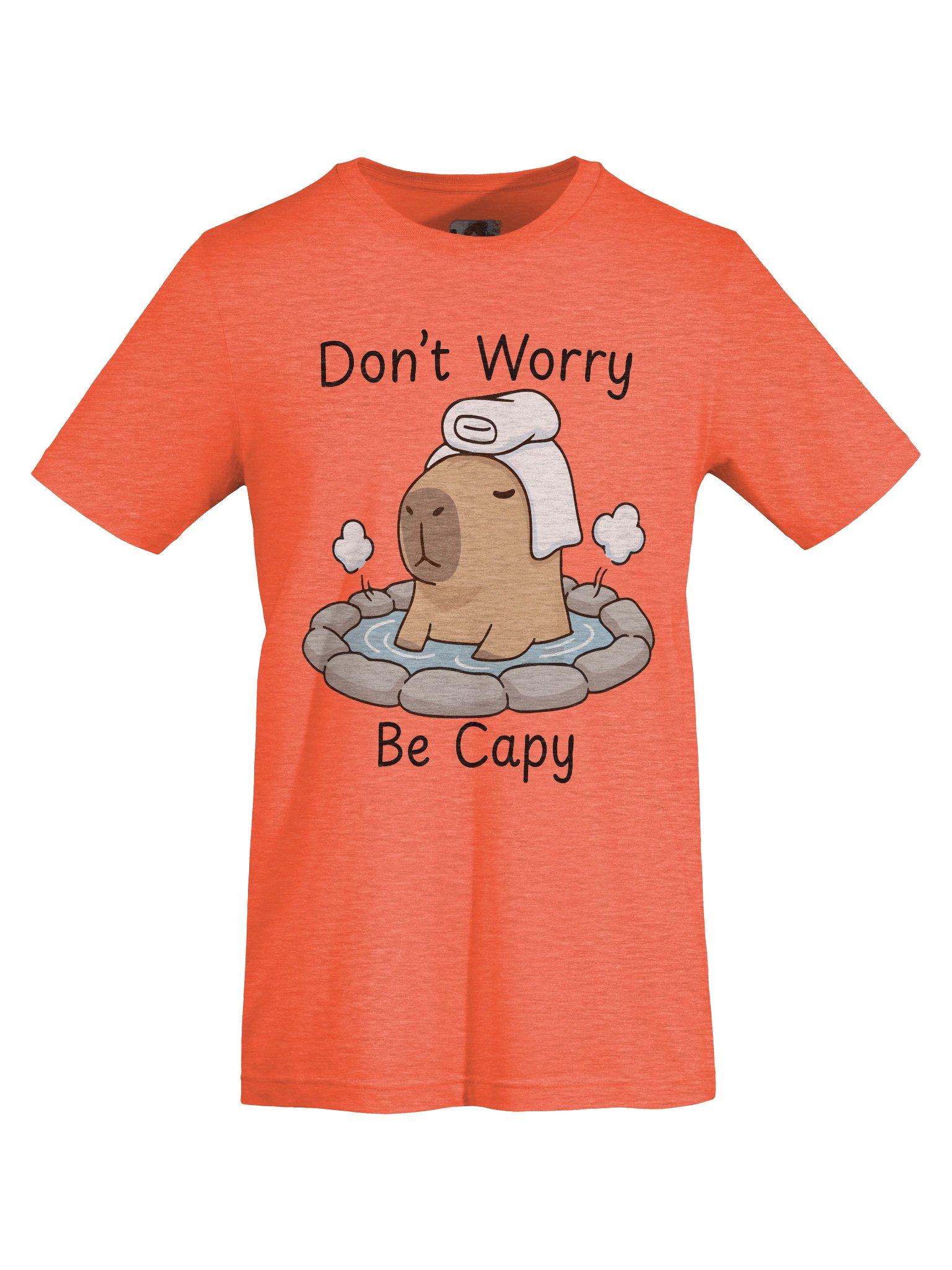 Don't Worry Be Capy T-Shirt product image (7)