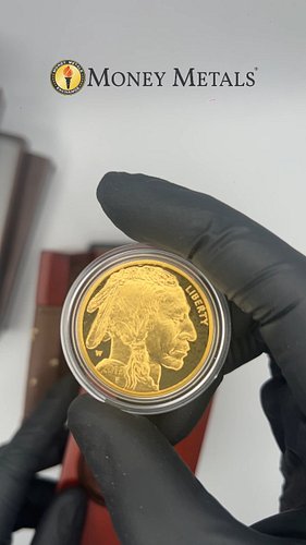 Unboxing the 2013 Proof Gold American Buffalo, a U.S. Mint coin containing 1 troy ounce of .9999 fine gold. 

See James Earle...