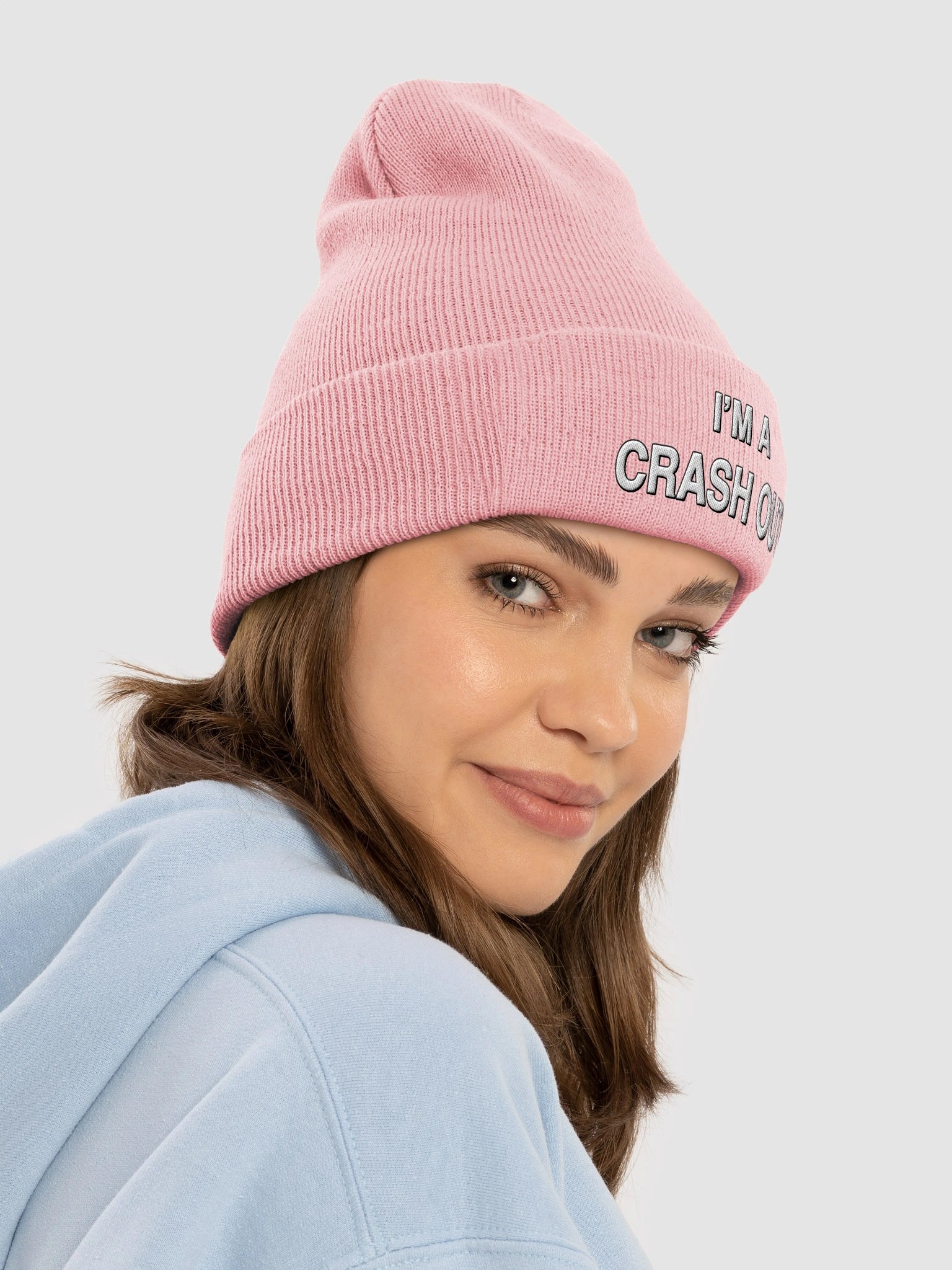 CRASH OUT! Embroidered Beanie product image (29)